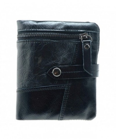 Lustear Tri fold Leather Wallet Closure
