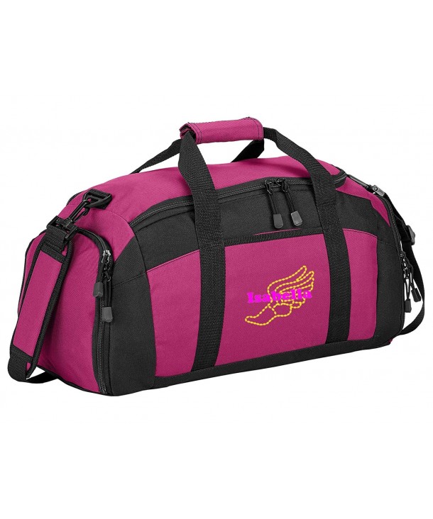 Personalized Track Sports Duffel Tropical