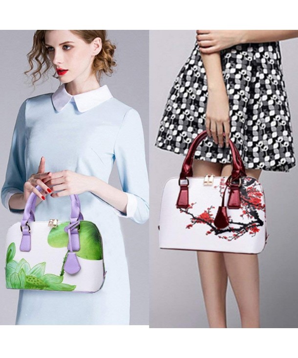 Handbags Shoulder Fashion Satchel Messenger - Purple - CH18EMA4A8A