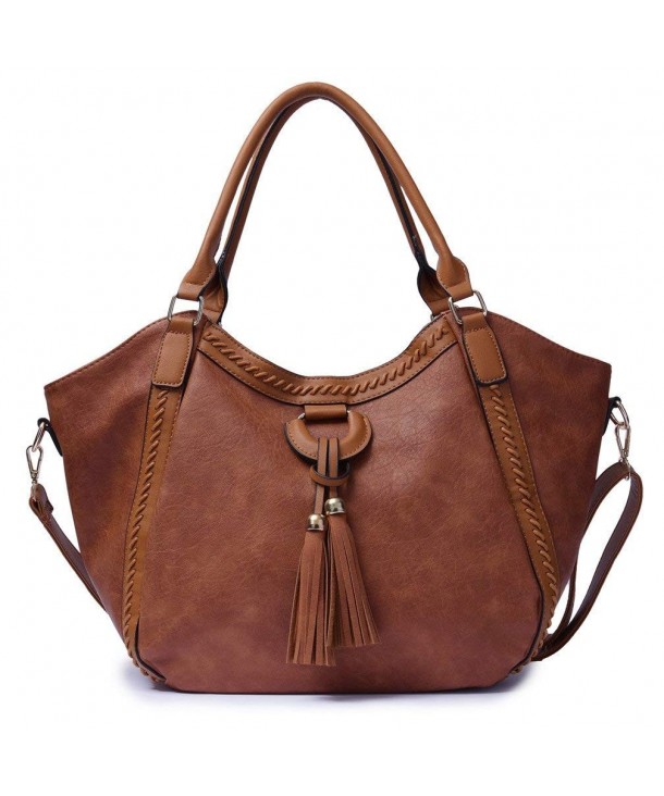 FUTISKY Handbags Capacity Leather Shoulder