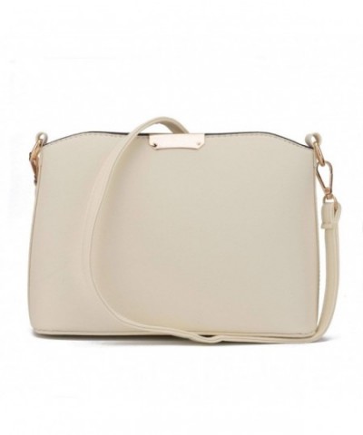 JIARUO Casual Leather Shoulder Handbags