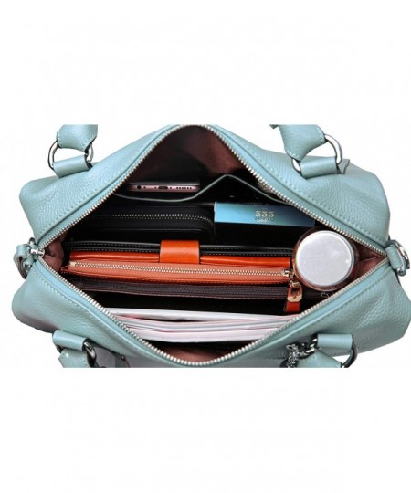 Leather Shoulder Bag Womens Tote Top Handle Handbags Cross Body Bags ...