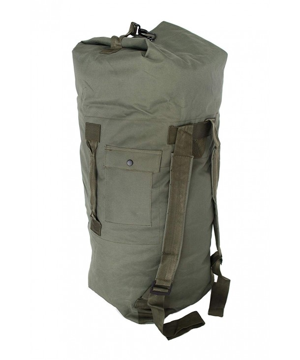 Military Style Double Duffel Duffle
